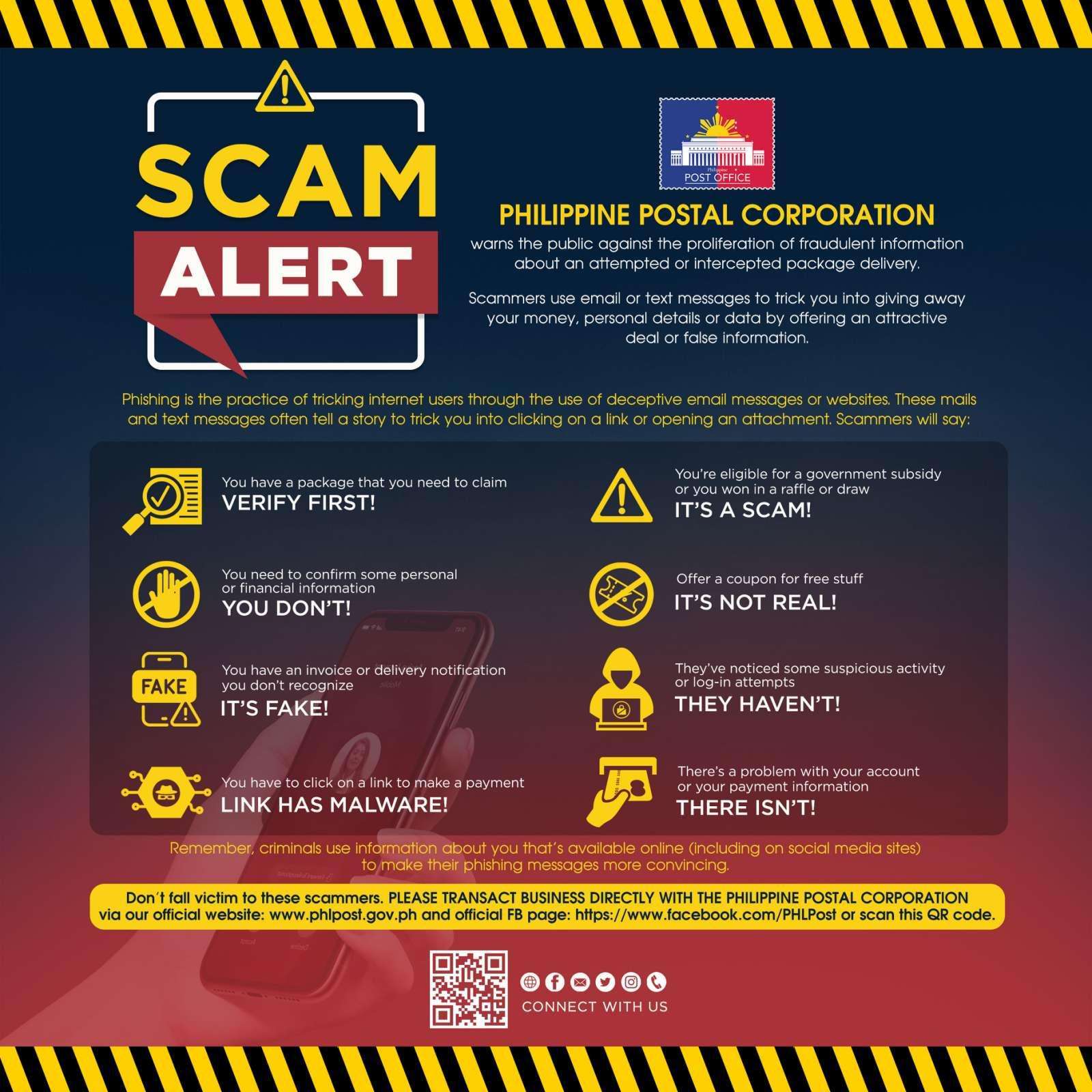 SCAM ALERT