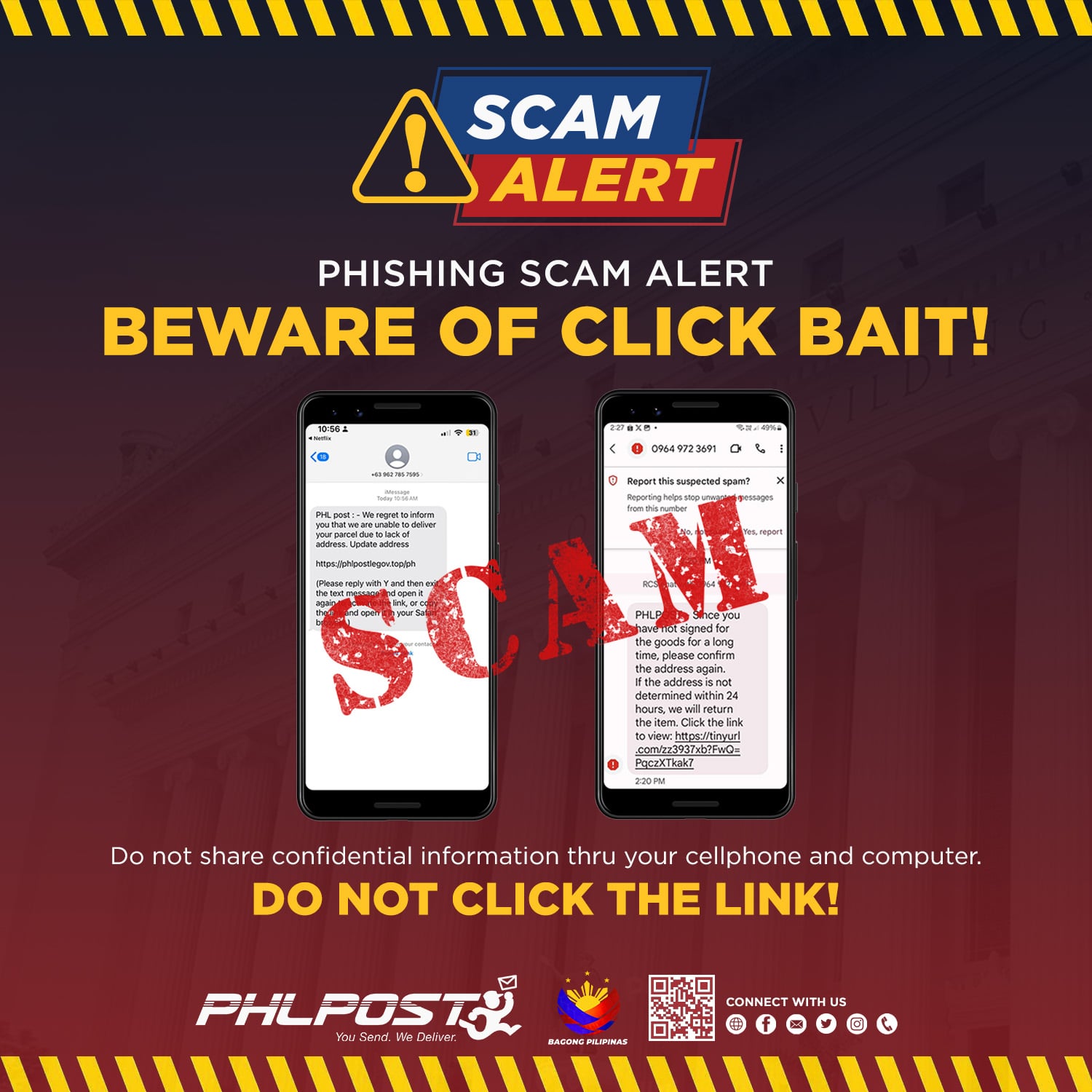 PHISHING SCAM ALERT: BEWARE OF CLICK BAIT